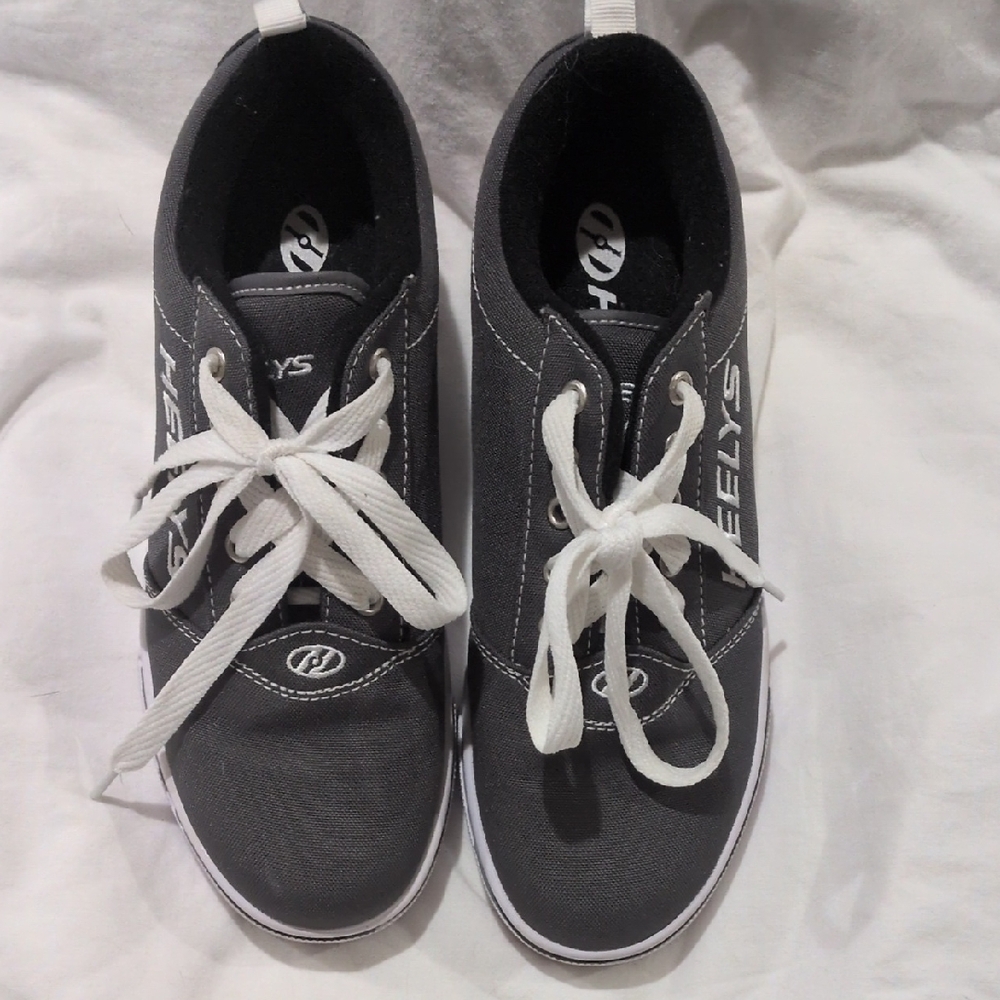 Heelys Charcoal Shoes with White Accents